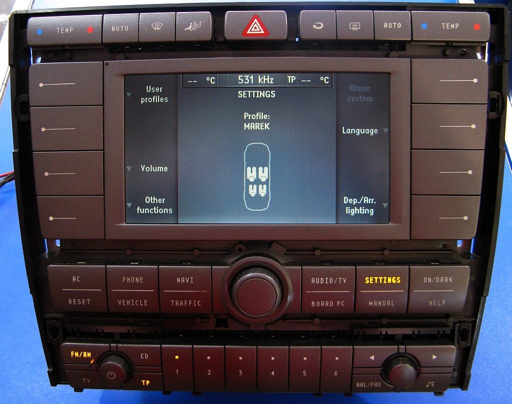 Radio Phaeton 3D0035007
